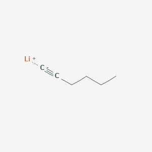 molecular formula C6H9Li B8509670 Hexynyllithium CAS No. 17689-03-1