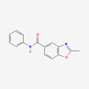 5-(Phenylcarbamoyl)-2-methylbenzoxazole