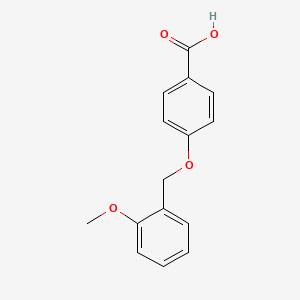 4-Carboxyphenoxy-(2'-methoxyphenyl) methane
