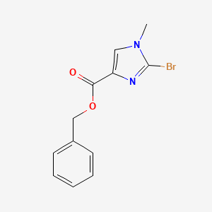 benzyl 2-bromo-1-methyl-1H-imidazole-4-carboxylate