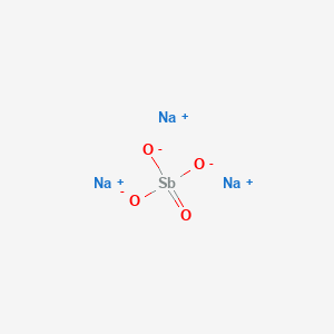 molecular formula Na3O4Sb B085099 Sodium antimonate CAS No. 11112-10-0