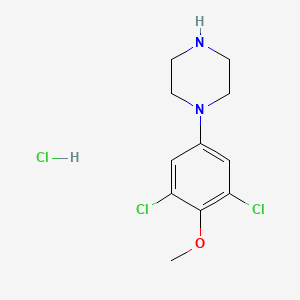 1-(3,5-Dichloro-4-methoxyphenyl)piperazine hydrochloride