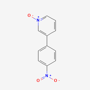 3-(4-Nitrophenyl)pyridine-1-oxide
