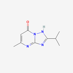 5-Methyl-2-(1-methylethyl)[1,2,4]triazolo[1,5-a]pyrimidin-7-ol