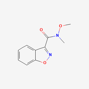 N-Methoxy-N-methylbenzo[d]isoxazole-3-carboxamide
