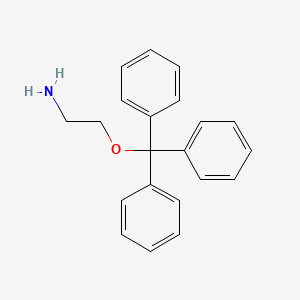molecular formula C21H21NO B8510260 2-(Trityloxy)Ethanamine CAS No. 54157-11-8