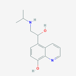 molecular formula C14H18N2O2 B085103 Quinterenol CAS No. 13757-97-6