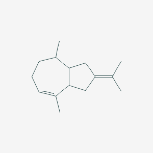 1,2,3,3a,4,5,6,8a-Octahydro-2-isopropylidene-4,8-dimethylazulene