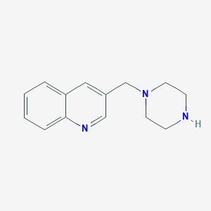 3-Piperazin-1-ylmethyl-quinoline