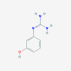 molecular formula C7H9N3O B8510647 N-(3-Hydroxy-phenyl)-guanidine 