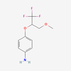 Benzenamine,4-[2,2,2-trifluoro-1-(methoxymethyl)ethoxy]-