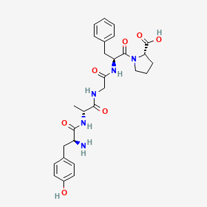 L-Tyrosyl-D-alanylglycyl-L-phenylalanyl-L-proline