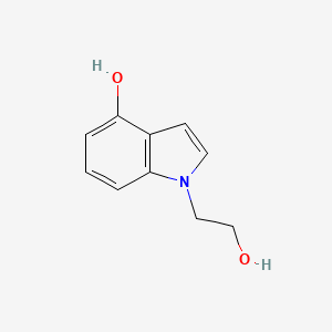 4-hydroxy-1-N-(beta-hydroxyethyl)indole