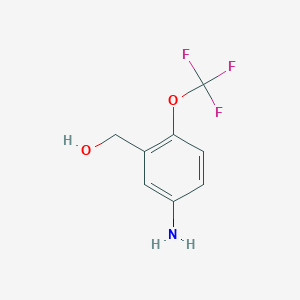 (5-Amino-2-trifluoromethoxy-phenyl)-methanol