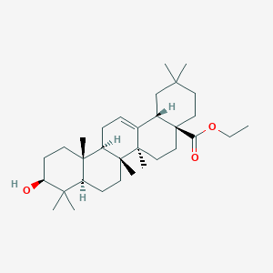 molecular formula C32H52O3 B008511 Ethyl oleanolate CAS No. 110700-49-7