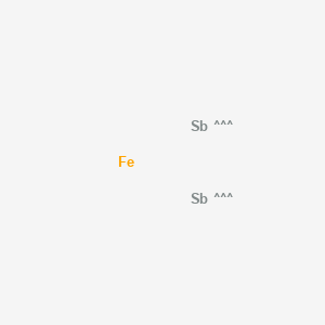 molecular formula FeSb2 B085111 Antimony;iron CAS No. 12022-93-4