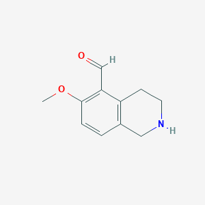 6-Methoxy-1,2,3,4-tetrahydro-isoquinoline-5-carbaldehyde