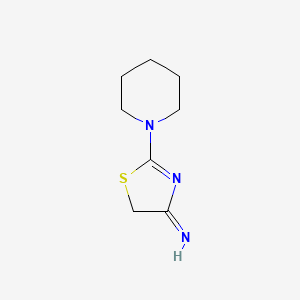 2-Piperidin-1-yl-1,3-thiazol-4-imine