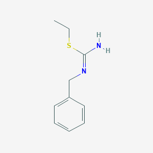 molecular formula C10H14N2S B8511608 N-benzyl-S-ethylisothiourea 