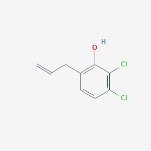 molecular formula C9H8Cl2O B8511644 2,3-Dichloro-6-allylphenol 