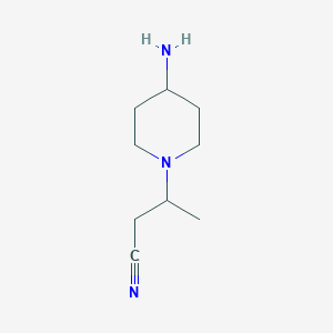 3-(4-Amino-piperidin-1-yl)-butyronitrile