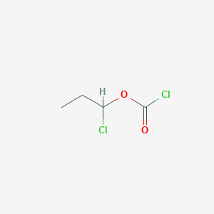 molecular formula C4H6Cl2O2 B8511683 1-Chloropropyl chloroformate 