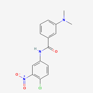n-(4-Chloro-3-nitro-phenyl)-3-dimethylamino-benzamide