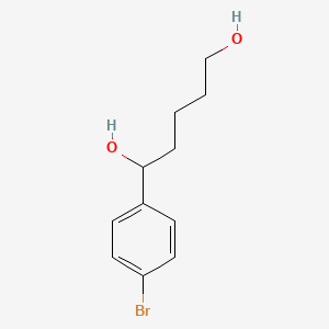 1-(4-Bromophenyl)-pentane-1,5-diol