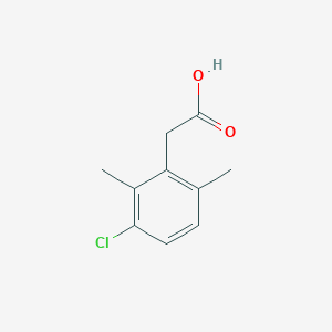 3-Chloro-2,6-dimethylphenylacetic acid