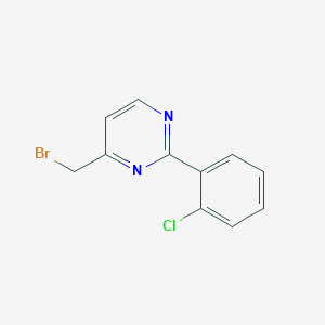 4-(Bromomethyl)-2-(2-chlorophenyl)pyrimidine