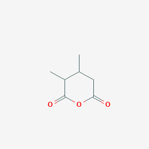 molecular formula C7H10O3 B8511736 2,3-Dimethylglutaric anhydride 