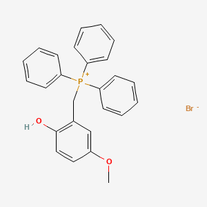 Phosphonium, [(2-hydroxy-5-methoxyphenyl)methyl]triphenyl-, bromide