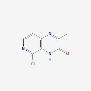 5-Chloro-2-methylpyrido[3,4-b]pyrazin-3-ol