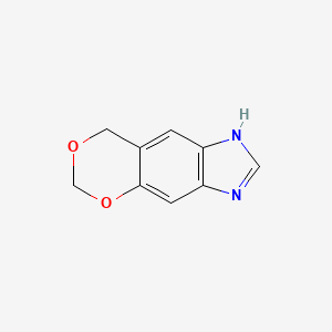 1,8-Dihydro-5,7-dioxa-1,3-diaza-cyclopenta[b]naphthalene