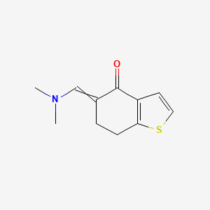 5-(Dimethylaminomethylene)-4-oxo-4,5,6,7-tetrahydrobenzo[b]-thiophene