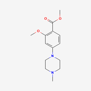 Methyl 2-methoxy-4-(4-methylpiperazin-1-yl)benzoate