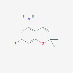 7-methoxy-2,2-dimethyl-2H-1-benzopyran-5-ylamine