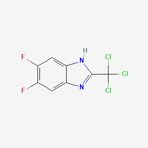 5,6-difluoro-2-(trichloromethyl)-1H-benzimidazole