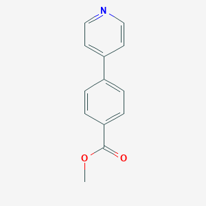 molecular formula C13H11NO2 B008512 Methyl 4-(pyridin-4-yl)benzoate CAS No. 106047-17-0