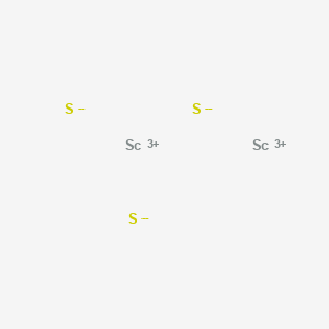 molecular formula S3Sc2 B085120 Scandium sulfide CAS No. 12166-29-9