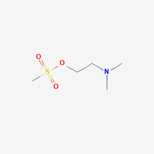 molecular formula C5H13NO3S B8512009 2-(dimethylamino)ethyl Methanesulfonate 