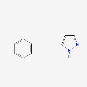 molecular formula C10H12N2 B8512289 Pyrazole toluene CAS No. 835653-13-9