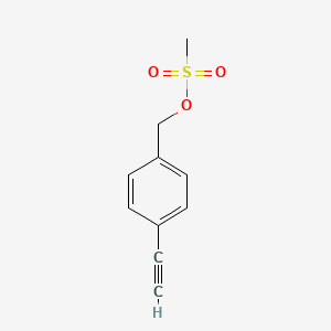 4-Ethynylbenzyl methanesulfonate