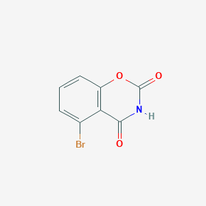 molecular formula C8H4BrNO3 B8512812 5-bromo-2H-1,3-benzoxazine-2,4(1H)-dione 