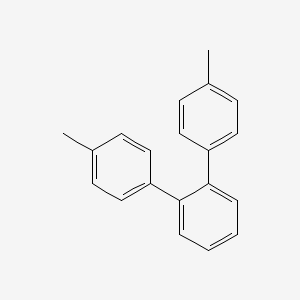 molecular formula C20H18 B8512937 1,2-bis(4-methylphenyl)benzene CAS No. 64586-14-7