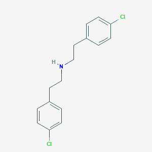 molecular formula C16H17Cl2N B085133 Bis[2-(4-chlorophenyl)ethyl]amine CAS No. 13026-02-3