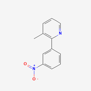 3-Methyl-2-(3-nitrophenyl)pyridine