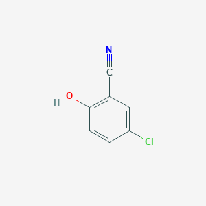 molecular formula C7H4ClNO B085134 5-氯-2-羟基苯甲腈 CAS No. 13589-72-5