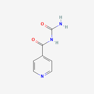 molecular formula C7H7N3O2 B8513450 Isonicotinoyl Urea 