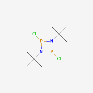 B8513506 1,3-Ditert-butyl-2,4-dichloro-1,3,2,4-diazadiphosphetidine CAS No. 24335-35-1